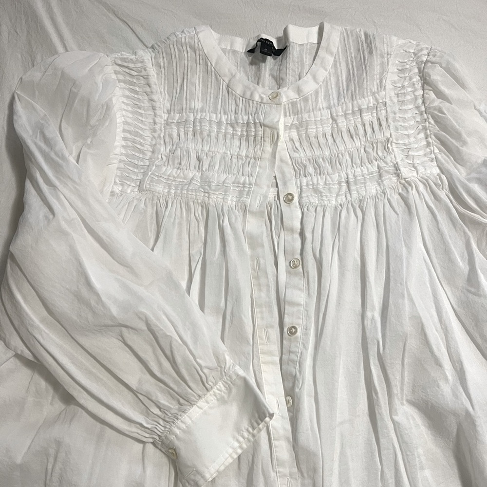 Banana Republic white top M